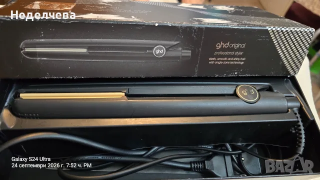 Професионална преса за коса на GHD, снимка 6 - Преси за коса - 56215993
