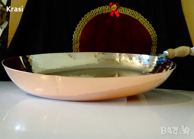 Швейцарски меден тиган за риба,маркиран. , снимка 11 - Антикварни и старинни предмети - 47404521