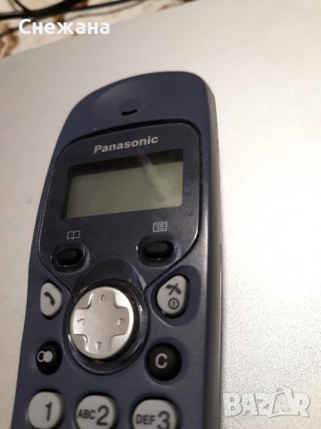 телефон безжичен Panasonic, снимка 4 - Стационарни телефони и факсове - 38879631