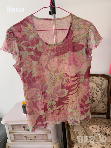 Дамска тениска в размер М, снимка 7 - Тениски - 44687335