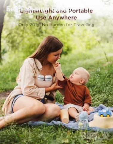 Нова Електрическа безжична помпа за кърма – 3 режима, 12 нива, 180ml, снимка 6 - Помпи за кърма - 49071053