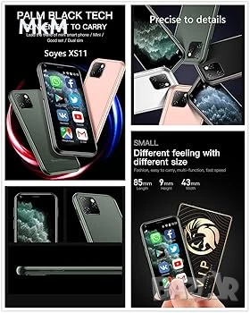 XS11 3G мини смартфон RAM 2GB ROM 16GB  2.5-инчов WiFi , снимка 3 - Други - 51188381