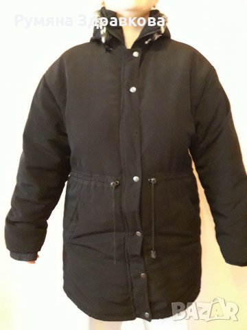 Зимно черно яке XL XXL