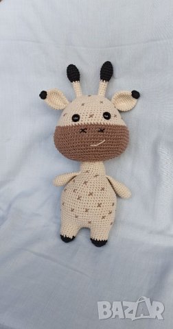 Плетено жирафче, снимка 3 - Плюшени играчки - 39888862