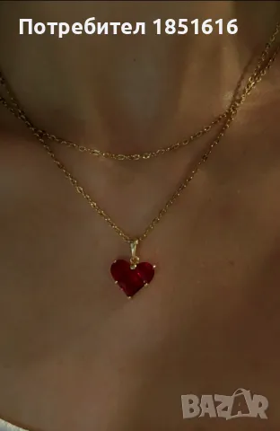 Двуредов синджири от неръждаема стомана с висулка., снимка 2 - Колиета, медальони, синджири - 48052778