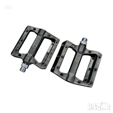 Педали за велосипед, черни, снимка 2 - Аксесоари за велосипеди - 49433410