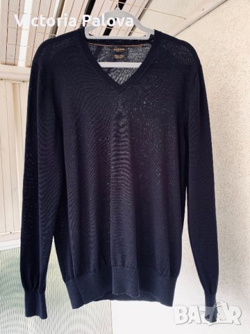 Пуловер от тънък меринос GUTTERIDGE Италия, снимка 1 - Пуловери - 42620482