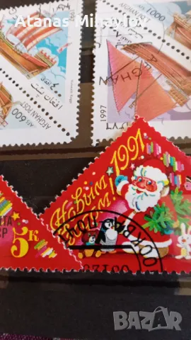 Продавам 24 броя марки за 24 лв., снимка 8 - Филателия - 48125961