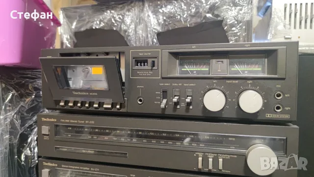 Ретро аудио система / Vintage сет Technics (Усилвател, Тунер, Дек) – Made in Japan, снимка 2 - Аудиосистеми - 55911093