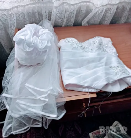 Булченска рокля , снимка 4 - Сватбени рокли - 48728054