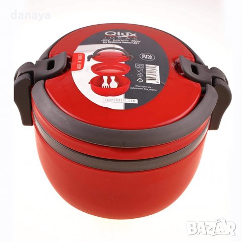 1782 Малка детска кутия за храна с 2 отделения и прибори, снимка 11 - Кутии за храна - 30852016