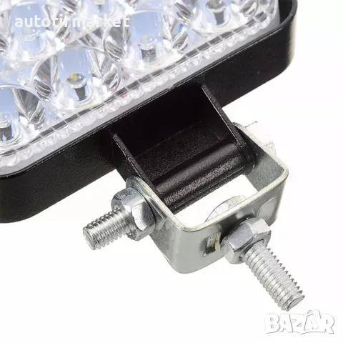 10 бр. LED халоген 16 диода 48w – NA286-1, снимка 4 - Аксесоари и консумативи - 56053809