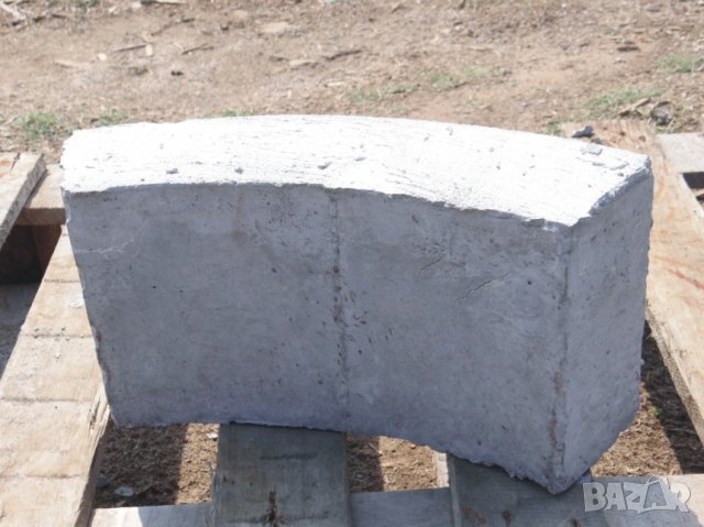 ИЗВИТИ бетонни Блокчета -КЛАДЕНЧОВИ за зидане на кладенци, шахти, резервоари. Плътни изцяло от бетон, снимка 5 - Строителни материали - 42111699