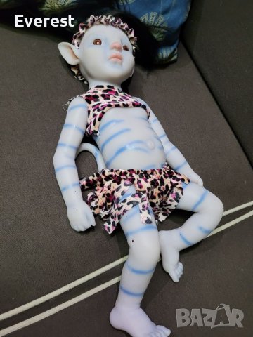 AVATAR,  бебе момиче АВАТАР силиконово,реален размер, снимка 4 - Приключенски - 40133977