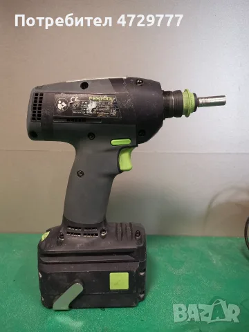 Festool ti 15 Li комбиниран винтоверт, снимка 5 - Винтоверти - 55741065