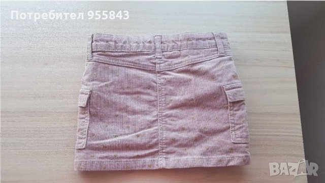 Джинсова поличка H&M, снимка 2 - Детски рокли и поли - 29498940