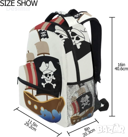 Детски раници за градина и училище – 3 различни модела, снимка 8 - Раници - 52876352