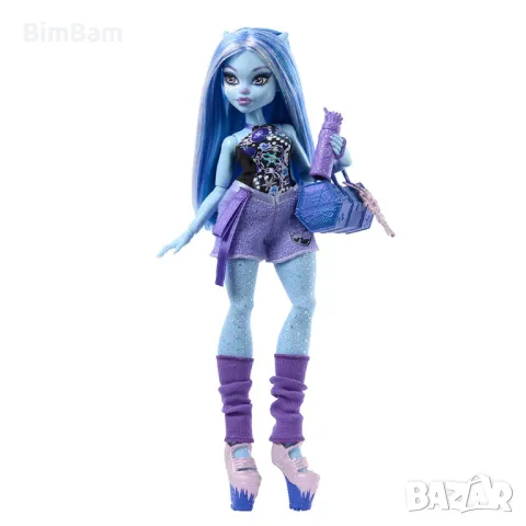 Оригинална кукла Monster High® Abbey Bominable с гардероб Skulltimate Secrets™, снимка 5 - Кукли - 48766689