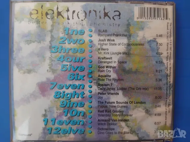 Електронна Музика, Техно - Elektronika: Better Musik Thru Chemistry - матричен диск, снимка 2 - CD дискове - 47682689