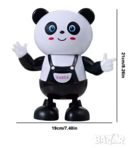 LED пееща,танцуваща панда, снимка 2 - Кукли - 48699357