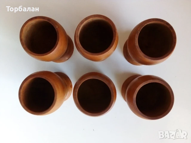 Дървени чаши от соц-а, снимка 6 - Декорация за дома - 50672111