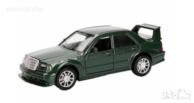 Метални колички: Mercedes-Benz 190E AMG W201, снимка 4 - Колекции - 49101812