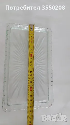 Правоъгълна чиния, снимка 5 - Чинии - 49617365