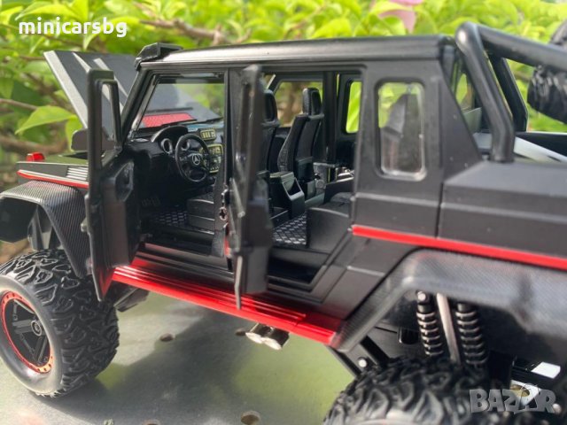 Метални колички: Mercedes-Benz G63 6x6 (Мерцедес-Бенц), снимка 5 - Колекции - 34175656