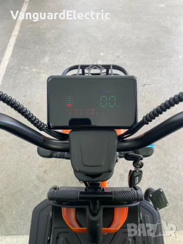 Tриместна Триколка MaxMotors X1 1500W - ORANGE, снимка 4 - Мотоциклети и мототехника - 40646134