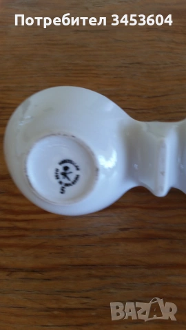 Стара порцеланова солница, снимка 2 - Други - 54082728