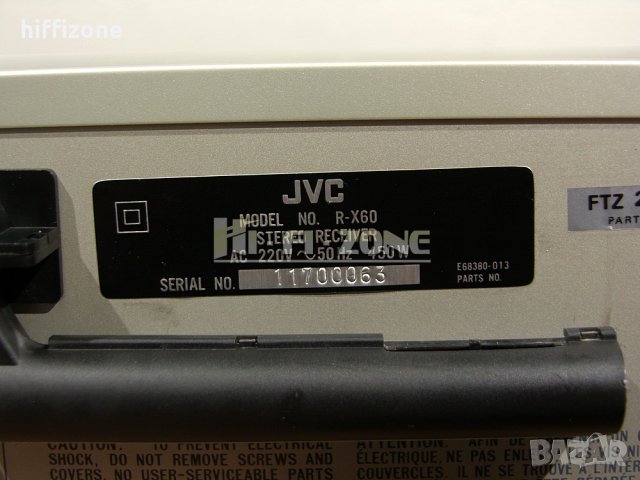 РЕСИВЪР  Jvc r-x60 , снимка 9 - Ресийвъри, усилватели, смесителни пултове - 40334106