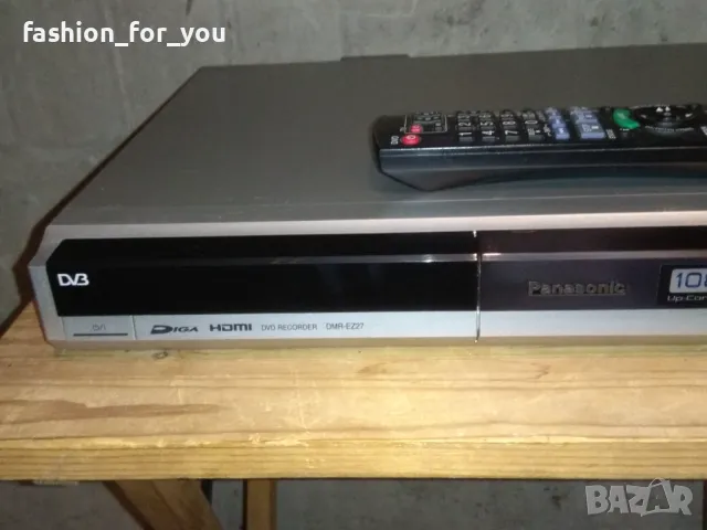ДВД рекордер Panasonic DMR-EZ27, снимка 3 - Плейъри, домашно кино, прожектори - 47499084