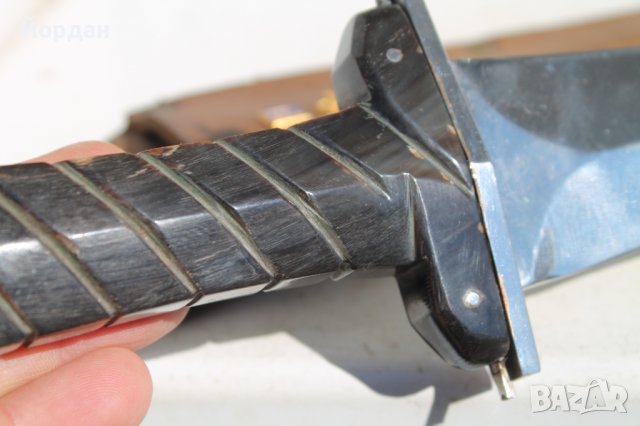 Стара кама с дръжка от биволски рог, снимка 9 - Антикварни и старинни предмети - 38300308