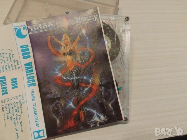 Doro & Warlock – Rare Diamonds - аудио касета Unison
