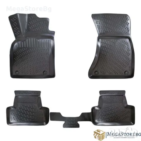 Гумени стелки Rizline за Audi Q5 (2017-), снимка 2 - Аксесоари и консумативи - 47533248