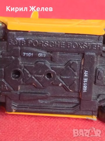 Метална количка PORSCHE BOXSTER кабриолет за КОЛЕКЦИЯ ДЕКОРАЦИЯ 37637, снимка 10 - Колекции - 40685968