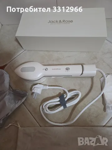 Чисто нова Преносима парна ютия Jack & Rose, модел 3 в 1, която предлага опции за сухо гладене, снимка 2 - Ютии - 56168926