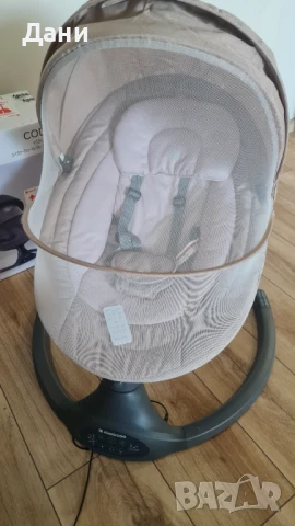 KIKKA BOO Електрическа люлка-шезлонг CODIE BEIGE, снимка 3 - Детски люлки - 50844787