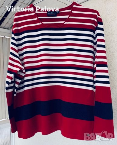 Красива блуза голям размер NAVIGAZIONE, снимка 5 - Блузи с дълъг ръкав и пуловери - 35604775