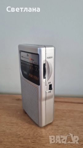 FM/AM малко радио, снимка 3 - Радиокасетофони, транзистори - 51807359