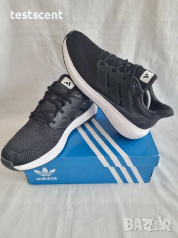 Маратонки Adidas Cloudfoam Comfort – 44.5 EU – добро състояние черно и бяло black white, снимка 11 - Маратонки - 53941309