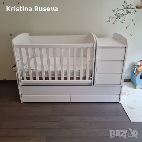 Бебешка кошара Луна , снимка 2 - Бебешки легла и матраци - 56248371