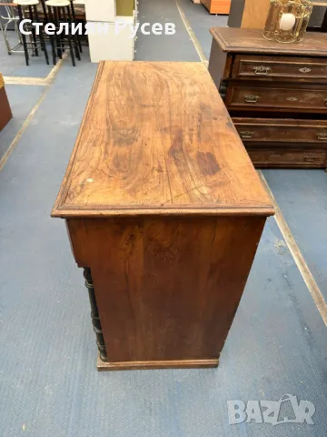 8447 шкаф / скрин с 4 чекмеджета от масивно дърво ( дърворезба ) 50/115см -цена 109  лв tm -90см вис, снимка 8 - Шкафове - 49081528