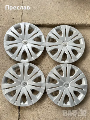 4 броя оригинални тасове за Toyota Auris, Corolla, Corolla Verso, Avensis 16! Цената е за комплект!, снимка 1
