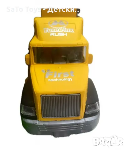 Голям камион, жълт, снимка 5 - Коли, камиони, мотори, писти - 50020936