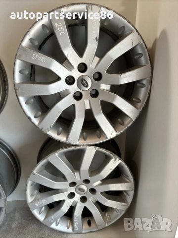 Алуминиеви джанти за Land Rover Range Rover Sport 5 спици 9.5x20 (2007) 500681XXX , снимка 3 - Части - 54349352