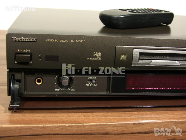 MD  плеър  Technics sj-md100 /1 , снимка 5 - Ресийвъри, усилватели, смесителни пултове - 52944251