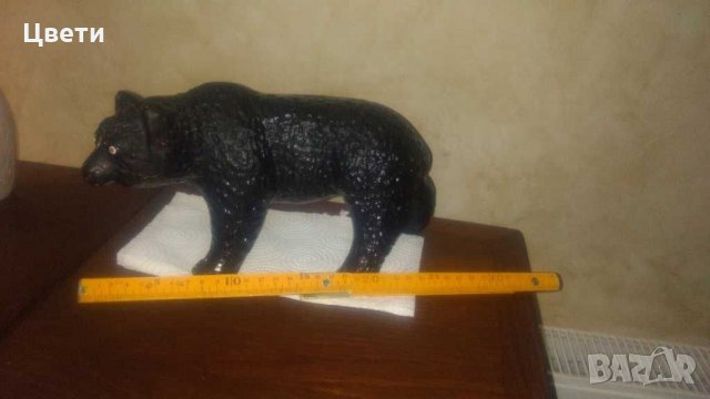Керамична фигурка- мечка, снимка 4 - Антикварни и старинни предмети - 29871052