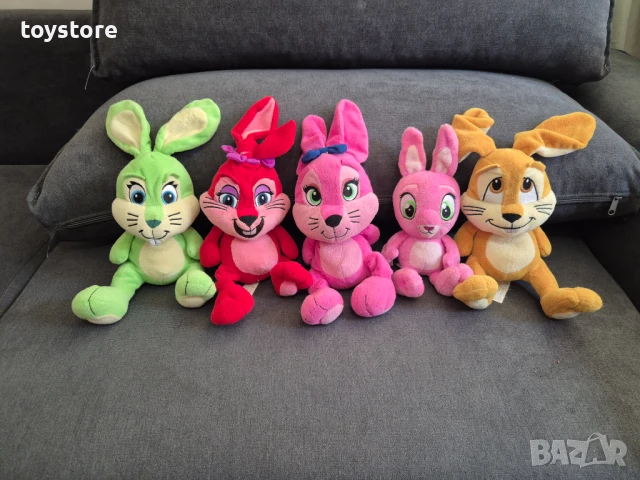 Лот Плюшени Играчки Зайци , снимка 6 - Плюшени играчки - 50995573