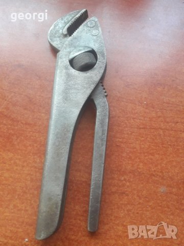 Стар немски раздвижен ключ антика D. R. PATENT, снимка 5 - Колекции - 31476603